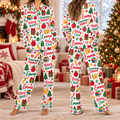 Personalized School Staff Christmas Pajamas, Classroom Support Christmas Pajama Set