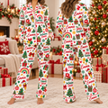 Personalized Special Education Teacher Christmas Pajamas, Custom Name SPED Holiday Sleepwear Set
