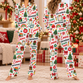 Personalized Interventionist Christmas Pajamas, Educator Holiday Sleepwear Set