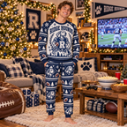 Custom Family Holiday Pajama Set, Matching Christmas Spirit Sleepwear
