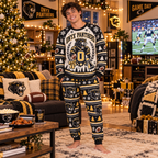 Custom Family Holiday Pajama Set, Matching Christmas Spirit Sleepwear
