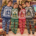 Custom Family Holiday Pajama Set, Matching Christmas Spirit Sleepwear