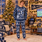 Custom Matching Christmas Pajamas, School Spirit Holiday Loungewear