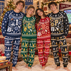 Custom Matching Christmas Pajamas, School Spirit Holiday Loungewear