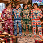 Personalized Football Muscle Pajamas