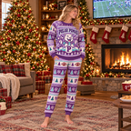Custom Holiday Novelty Pajama Set – view 7