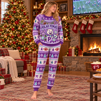 Custom Family Holiday Pajama Set – view 4