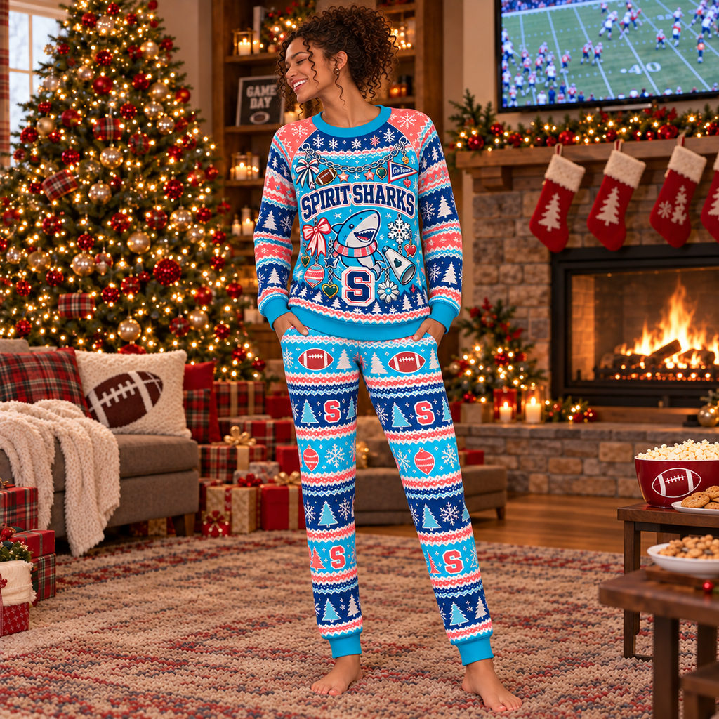 Custom Family Holiday Pajama Set – view 6
