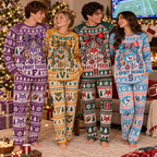 Personalized Team Mascot Holiday Pajamas