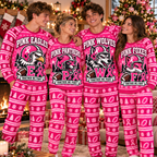 Custom Pink Support Holiday Pajamas