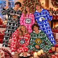 Custom Team Mascot Christmas Pajamas, Cozy Matching Holiday Squad Gift