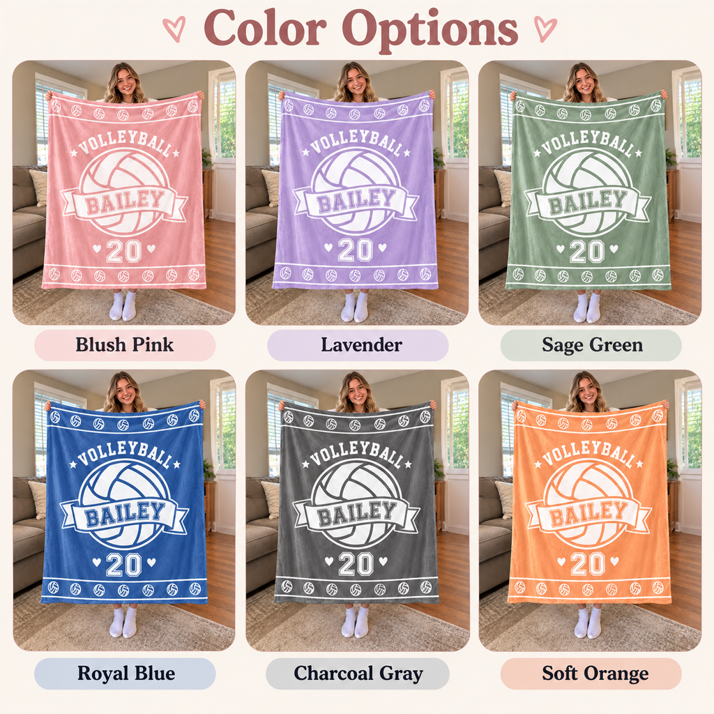 Personalized Custom Mascot Fleece Blanket, Proud Fan Spirit Gift