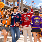 Personalized Collegiate Cardigan, Custom Game Day School Spirit Wear
