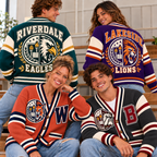 Personalized Game Day Varsity Cardigan, Custom School Spirit Wear