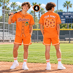 Personalized Fruit Mascot Baseball Jersey, Custom Player & Fan Gift