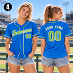 Personalized Custom Baseball Jersey, Proud Player & Team Spirit Gift