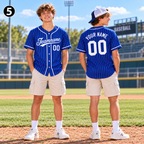 Personalized Game Day Baseball Jersey, Custom School Spirit Uniform