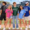 Personalized Game Day Baseball Jersey, Custom School Spirit Uniform