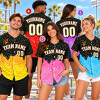 Personalized Ice Cream Drip Baseball Jersey, Proud Player & Fan Gift