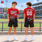 Personalized Mascot Baseball Jersey, Proud Player & Team Fan Gift