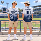 Personalized Mascot Baseball Jersey, Proud Player & Team Fan Gift