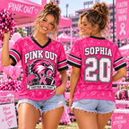 Together We Fight Mascot Football Jersey, Cancer Supporter Gift - product image 2