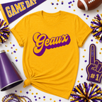Retro Groovy Font Mascot T-Shirt, School Spirit Game Day Gift