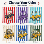Personalized School Mascot Blanket, Cozy Game Day Gift for Proud Fans– product image 4
