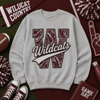 Personalized Mascot Letter Crewneck, Custom Initial School Spirit Sweatshirt – product image 5