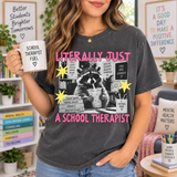 School Therapist Shirt, Proud Mental Health Advocate Appreciation Gift Tee - product image 1