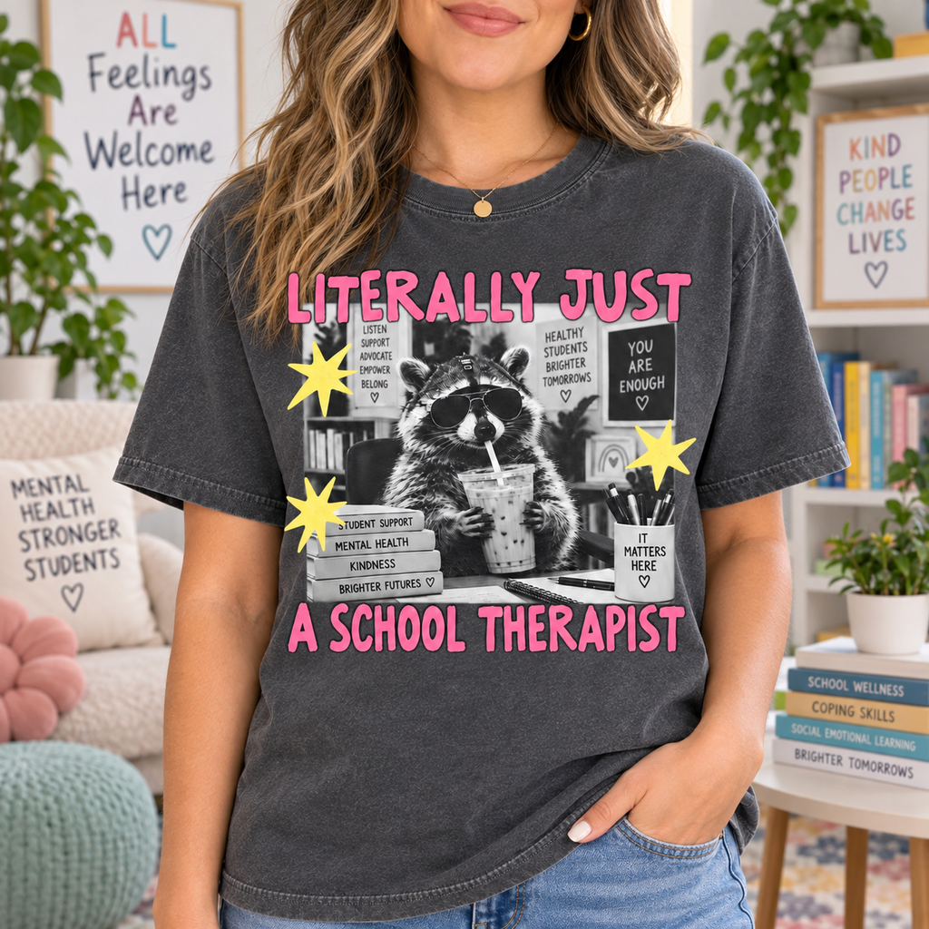 School Therapist Shirt, Proud Mental Health Advocate Appreciation Gift Tee - product image 2