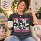 School Therapist Shirt, Proud Mental Health Advocate Appreciation Gift Tee - product image 2