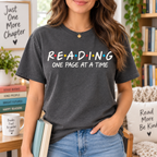 Reading Teacher Shirt, Cute Librarian Back to School Graphic T-Shirt - product image 1