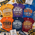 Personalized School Mascot Shirt, Custom She’s A Team Spirit T-Shirt