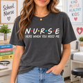 School Nurse Shirt, Elementary Campus Medical Staff Graphic T-Shirt - product image 1