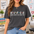 School Nurse Shirt, Elementary Campus Medical Staff Graphic T-Shirt - product image 1