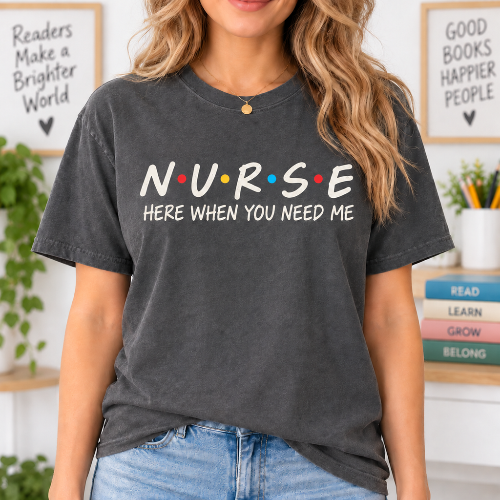 School Nurse Shirt, Elementary Campus Medical Staff Graphic T-Shirt - product image 2