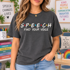 Speech Therapy Shirt, School SLP Speech Pathologist Graphic T-Shirt - product image 1