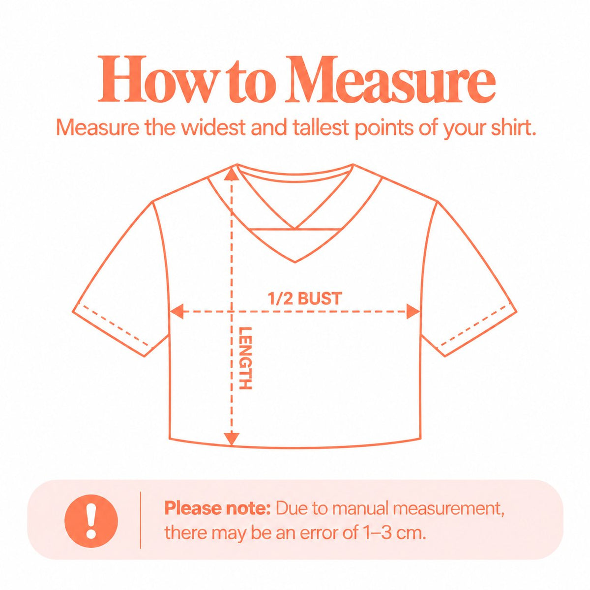 AOP Mesh Crop Top Football Jersey measurement diagram