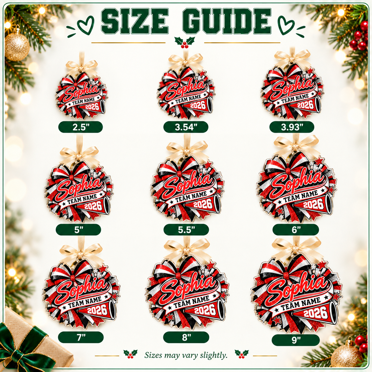 Personalized Basketball Christmas Ornament, Cute Court Girl Holiday Deco