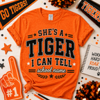 Personalized School Mascot Shirt, Custom She’s A Team Spirit T-Shirt – product image 5