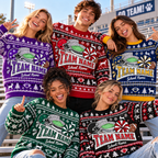 Personalized Family Game Day Christmas Sweater, Custom School Spirit Gift - product image 2