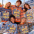 Personalized School Spirit Holiday Sweater, Custom Family Game Day Gift - product image 1