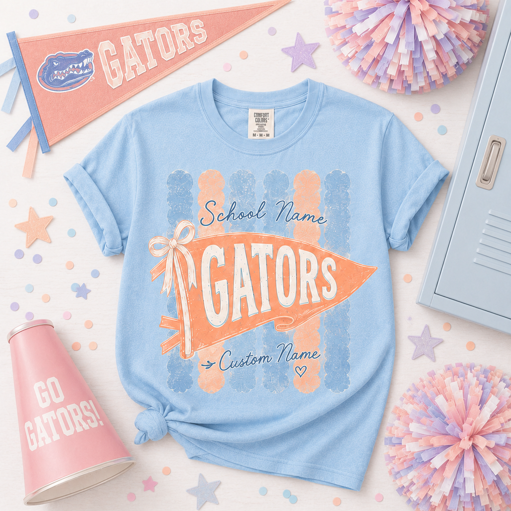 Custom School Team Shirt, Personalized Mascot Pride T-Shirt – product image 3