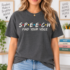 Speech Therapy Shirt, School SLP Speech Pathologist Graphic T-Shirt - product image 2