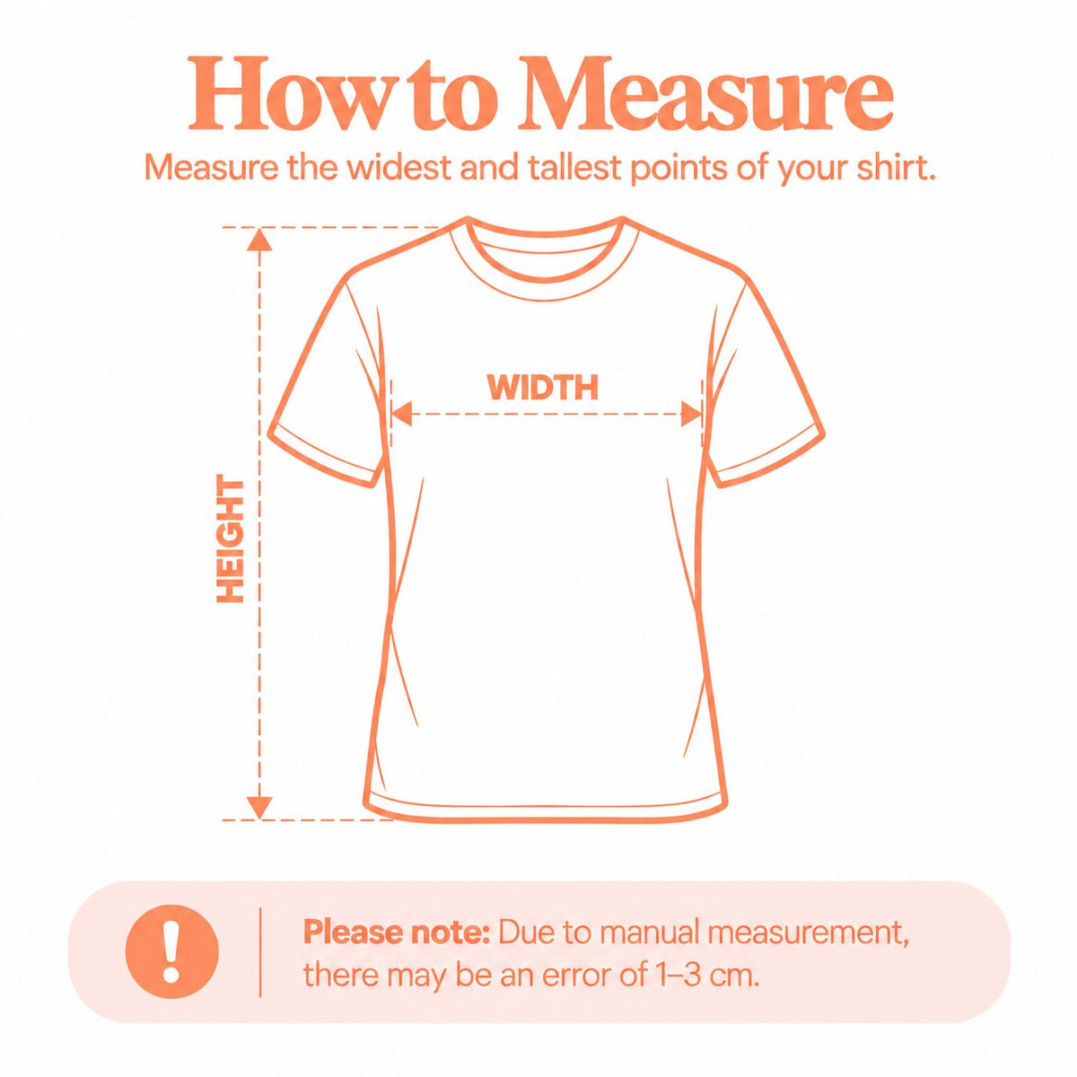 Comfort Colors T-Shirt — Youth measurement diagram